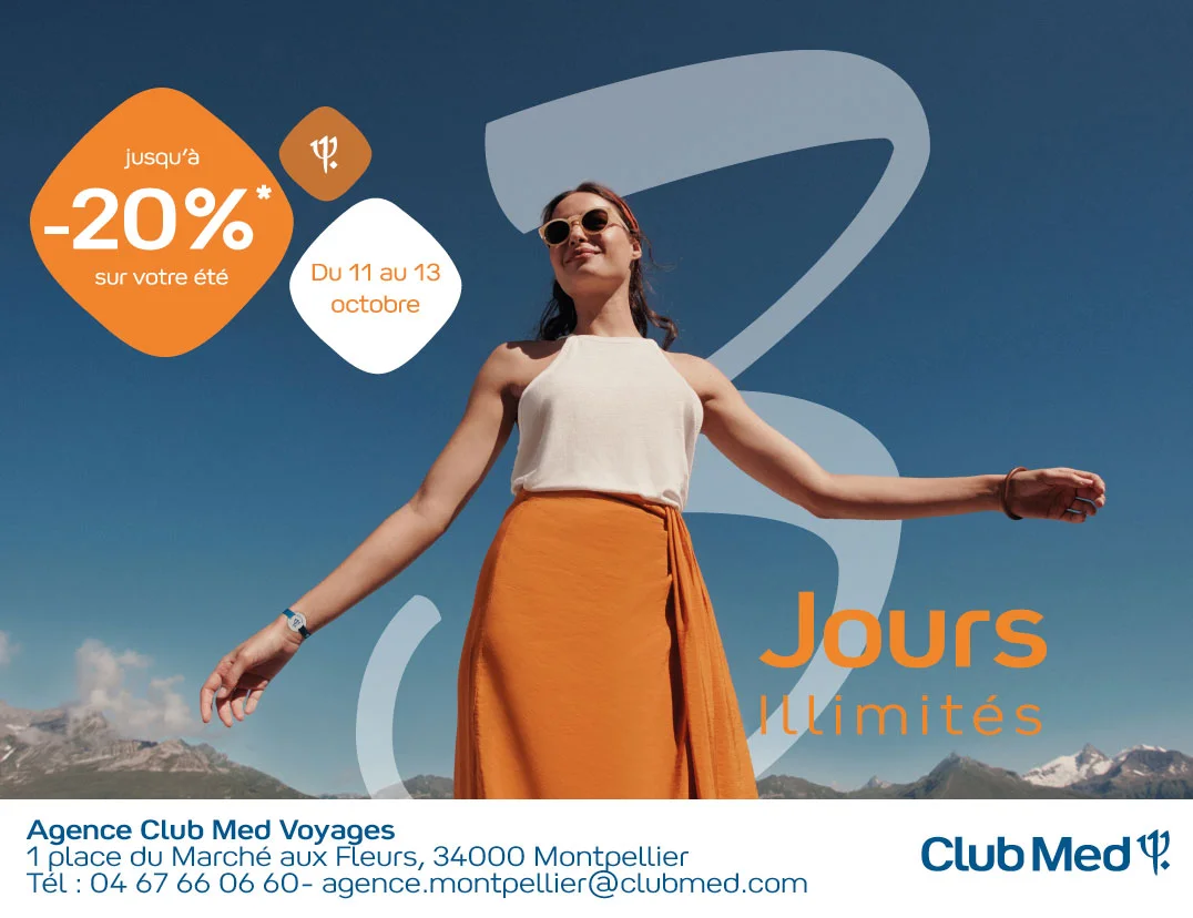 Affiche_Montpellier_V2 Affiche Club Med Montpellier, version promotionnelle