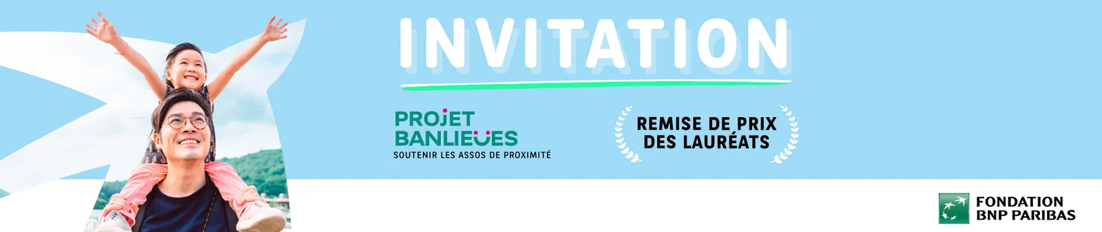 Header d'invitation Projet Banlieues 2024
