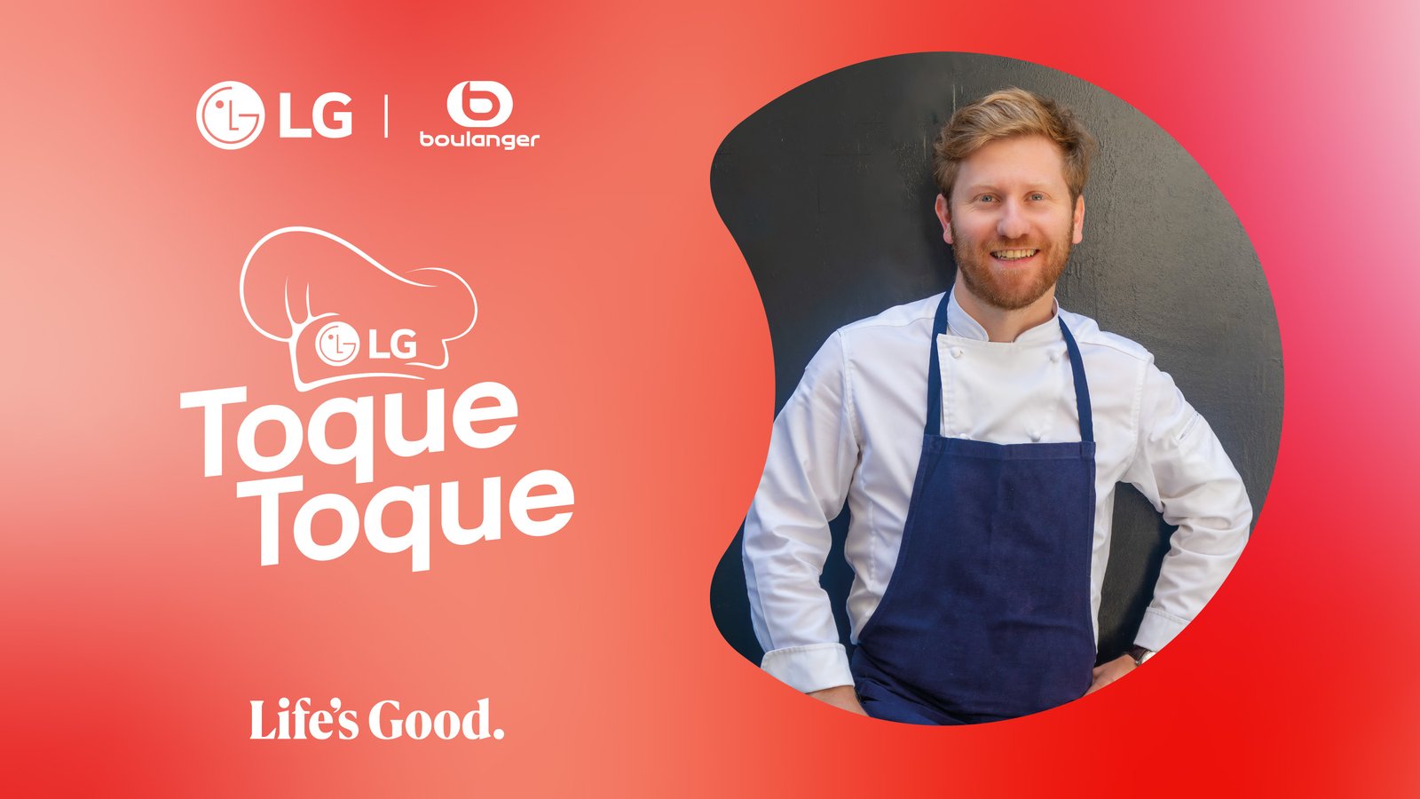 Visuel Toque Toque pour l'événement LG x Boulanger