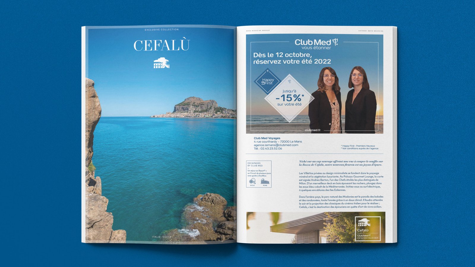 magazine_clubmed_lemans Magazine Club Med pour l'agence du Mans