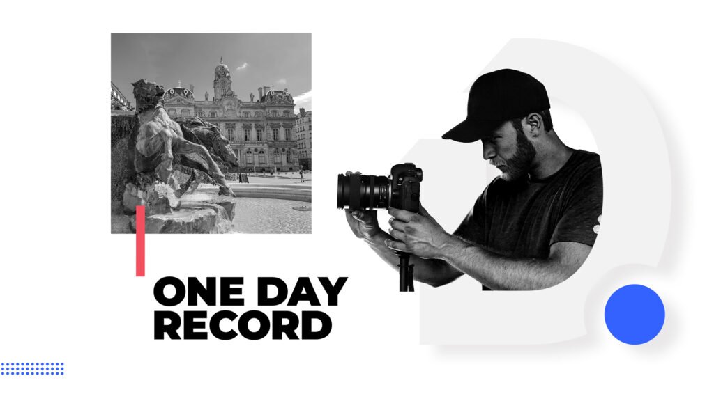 Projet One Day Record, identité visuelle et site internet