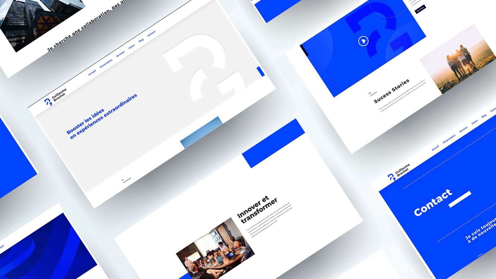 guillaume_brochet_pages_web Pages du site internet Guillaume Brochet