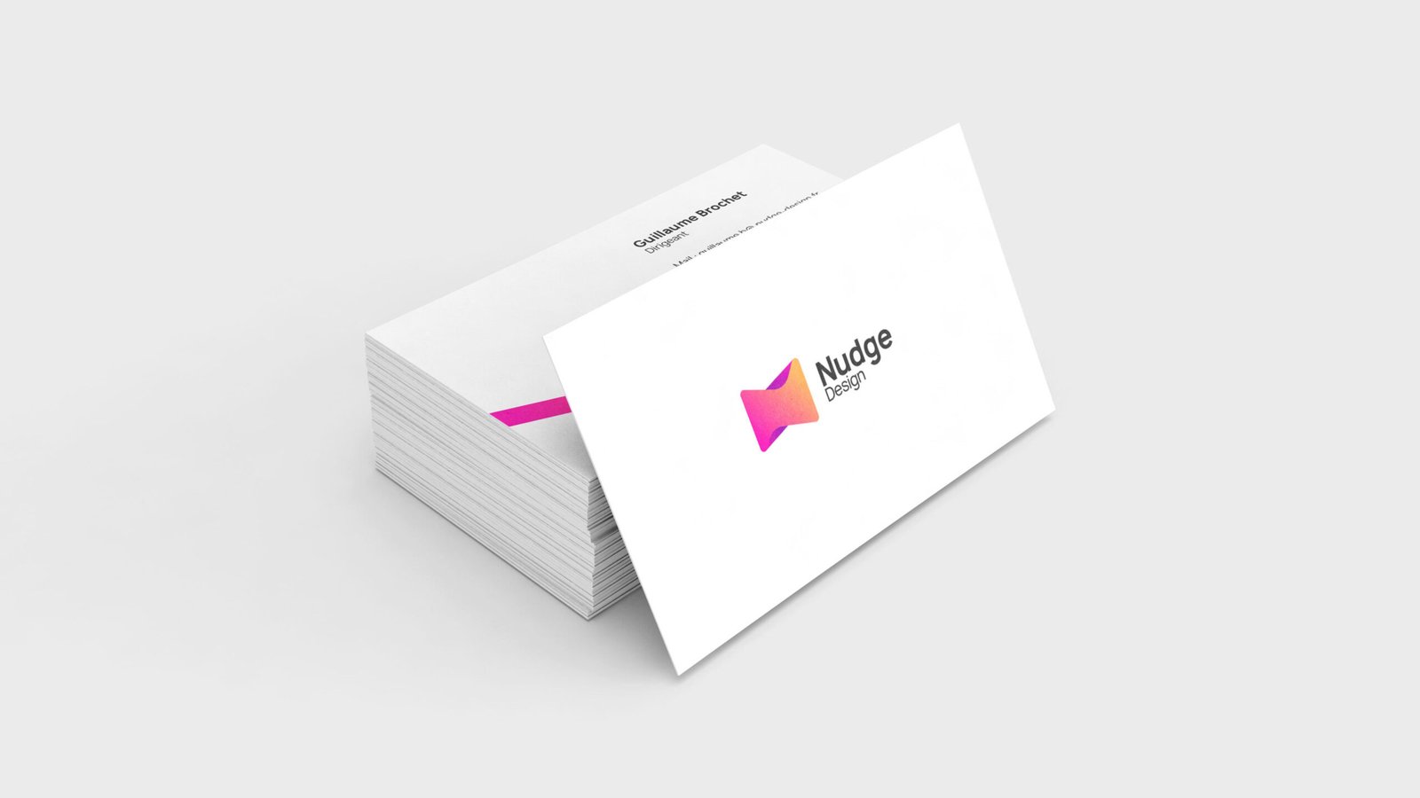 Carte de visite Nudge Design