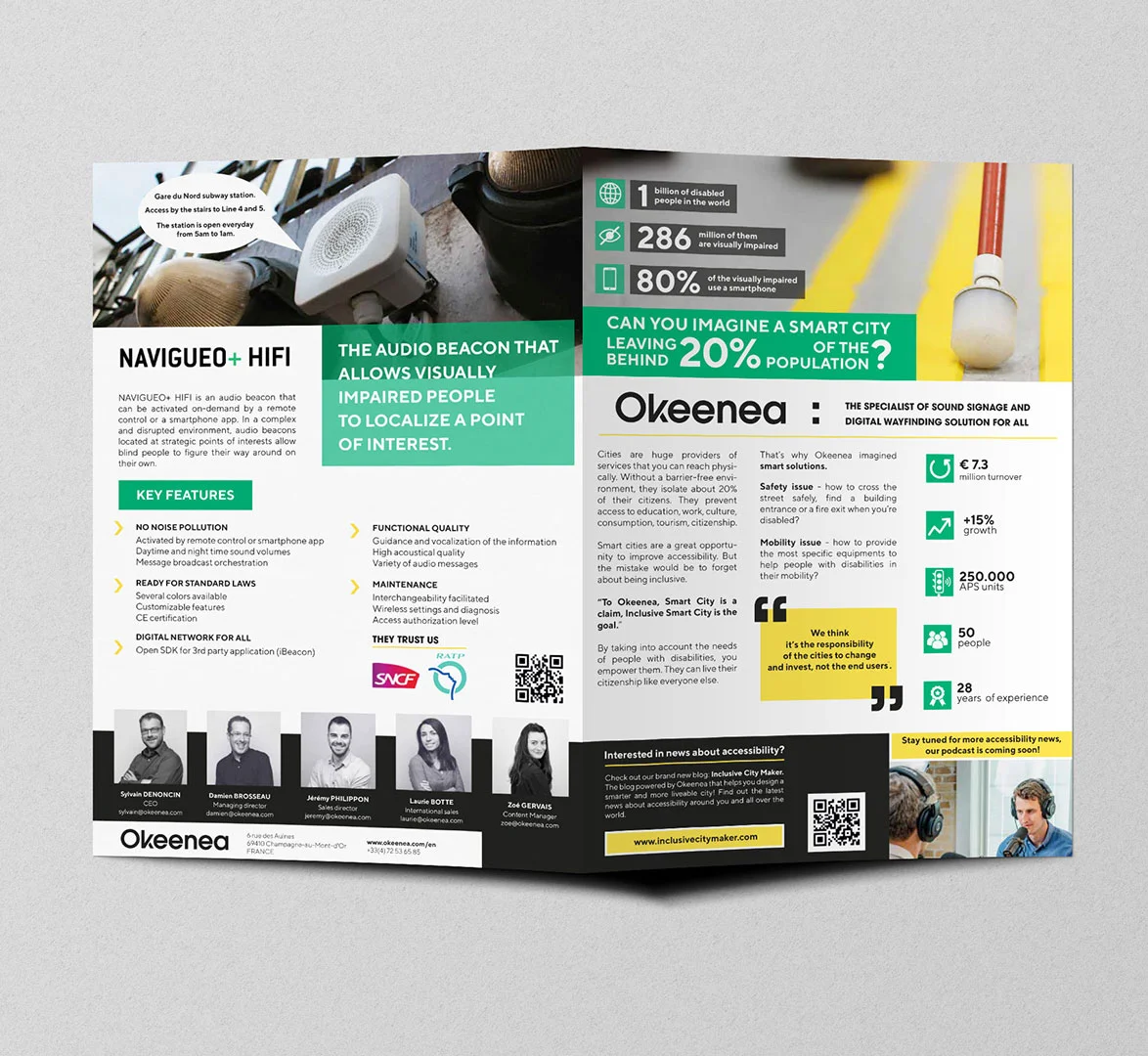 okeenea_brochure_ouvert_verso Dépliant Okeenea ouvert, verso
