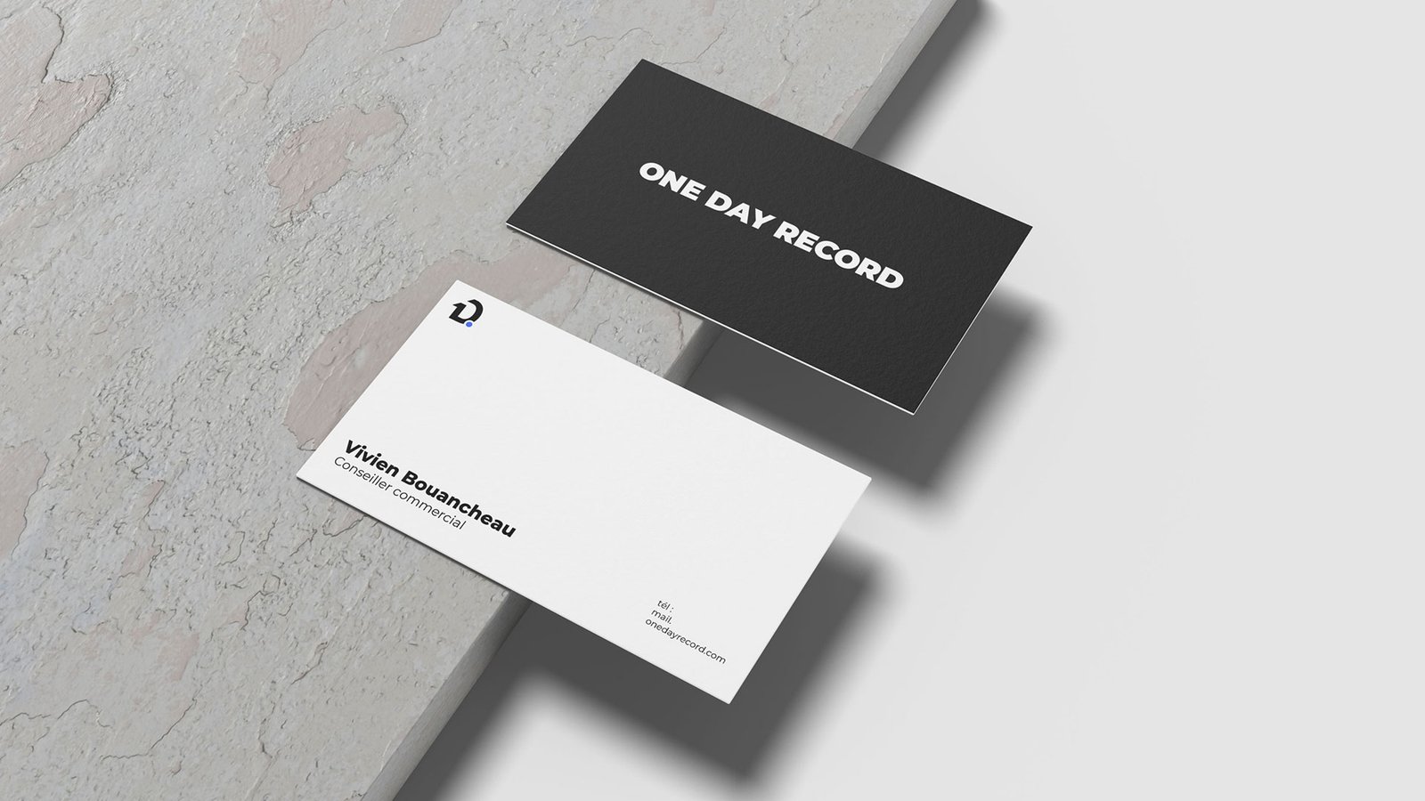 one_day_record_business-card Carte de visite One Day Record