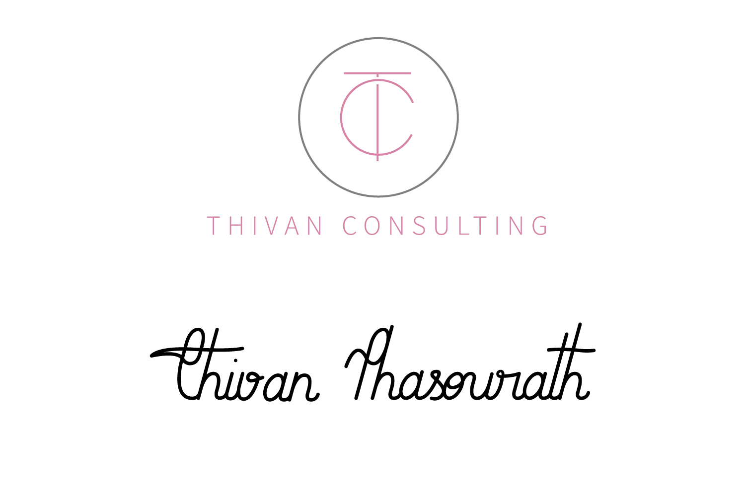Ancien logo de Thivan M. avant la refonte